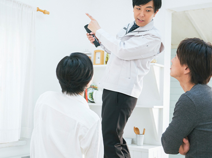 創業50年以上・7000棟の実績とアフターサポート